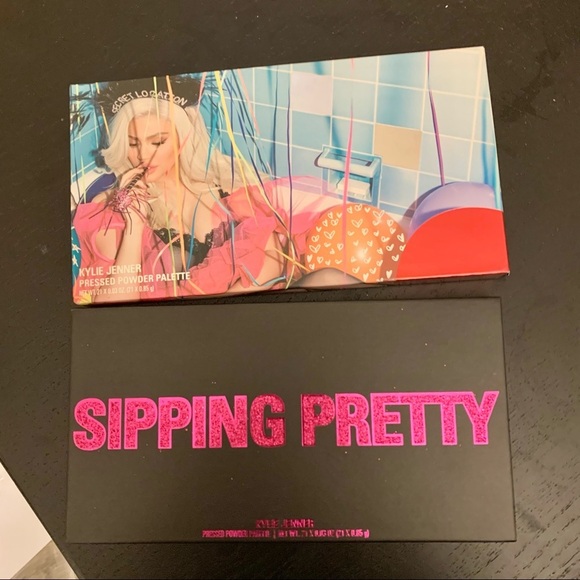 KYLIE Cosmetics Sipping Pretty Birthday Eyeshadow Palette - Picture 2 of 5